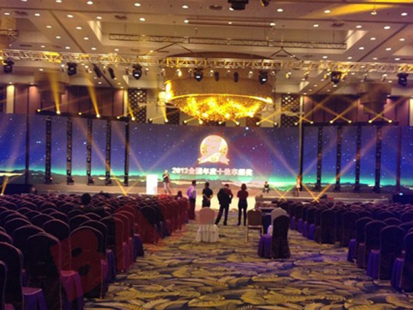 浙江杭州易車(chē)盛典發(fā)布會(huì)LED租賃屏